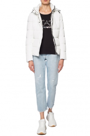 Quilted jacket with logo, zdjęcie 2 Quilted jacket with logo od Emporio Armani